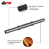FitBox Sports Intruder 20 Kg Adjustable PVC Dumbbells Weights With Dumbbells Rods For Home Gym & Strength Training, 10 Kg X 2 (Black) - Image 8